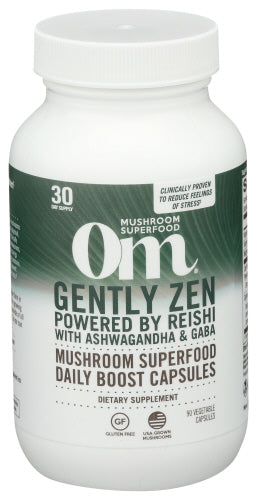 Om - Superfood Gently Zen Mushroom Capsule - 90VC