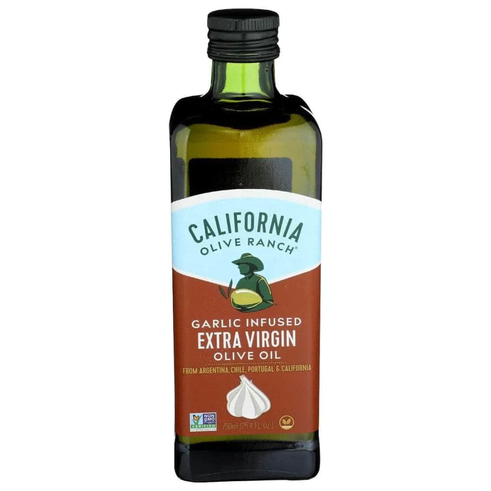 California Olive Ranch - Garlic Infused Extra Virgin Olive Oil, 25.4 floz