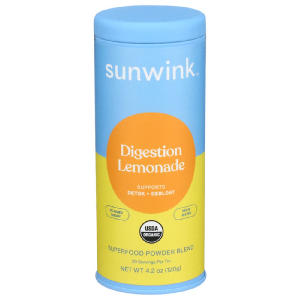 Sunwink - Digestion Lemonade Vegan Superfood Mix 4.2 OZ - (Pack of 1)