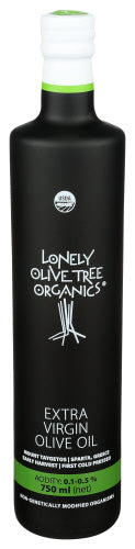 The Lonely Olive - Extra Virgin Olive Oil Organic (750 ml - Pack of 6)