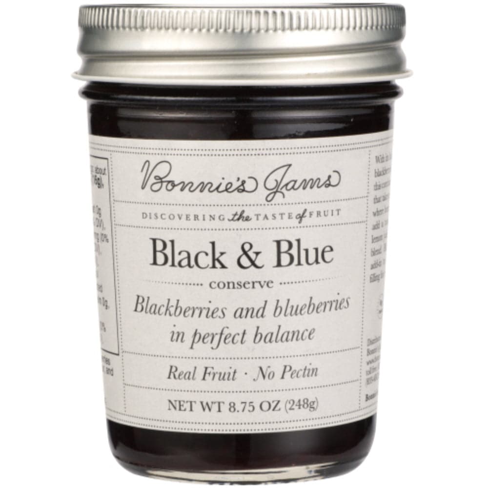 Bonnie's Jams - Blackberries & Blueberries in Perfect Balance Jam, 8.75 oz