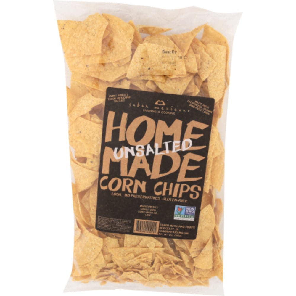 Sabor Mexicano - Home Made unsalted tortilla chips