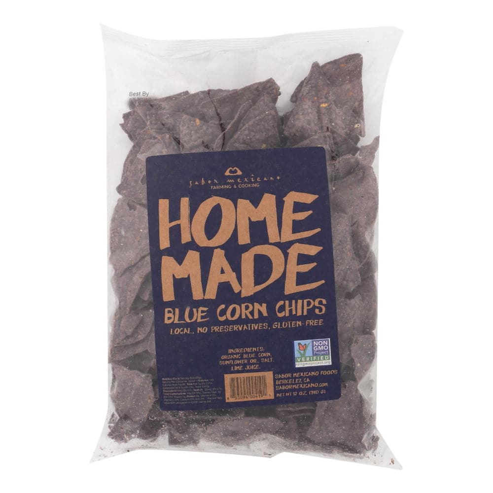 Sabor Mexicano - Home Made Blue Corn Chips