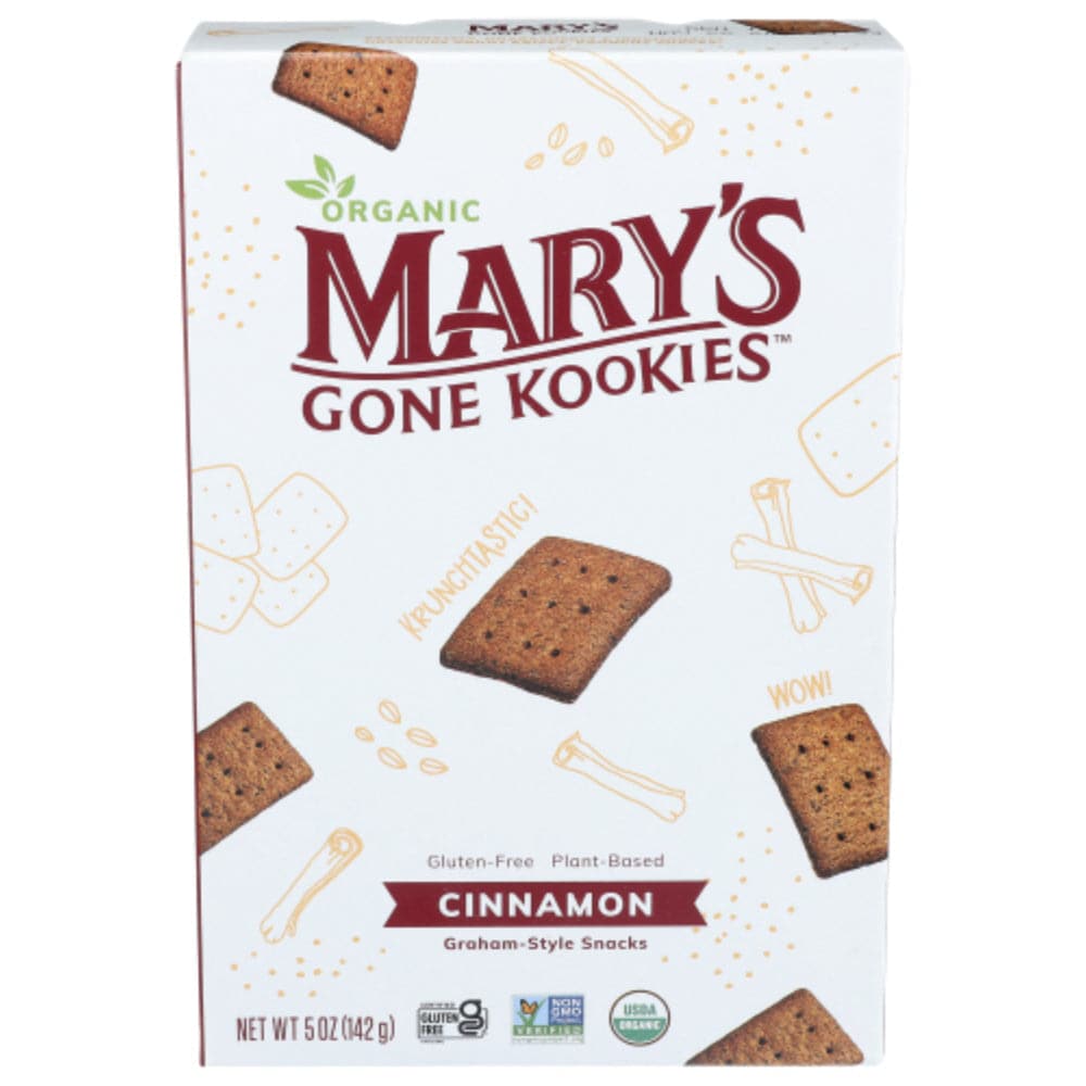 Mary's Gone Crackers - Graham-Style Cookies, 5 oz - Pack of 6