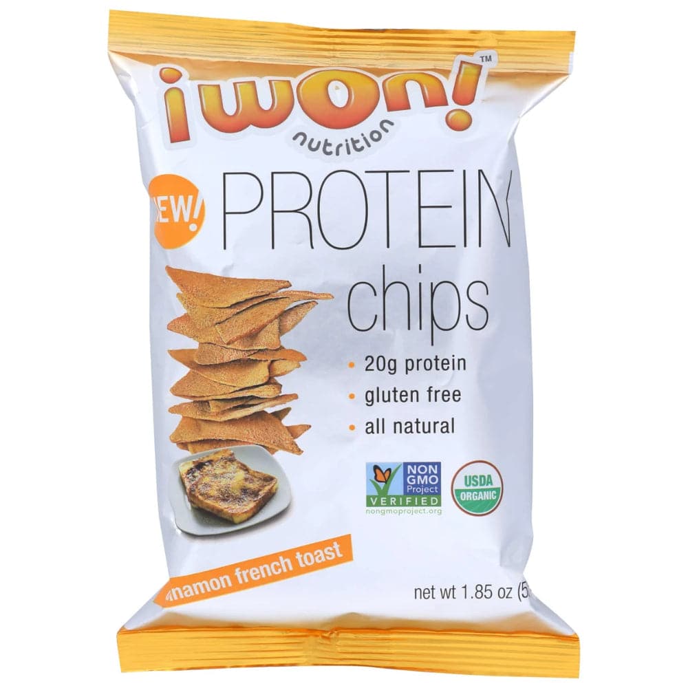 I Won Nutrition - Organic Cinnamon French Toast Protein Chips