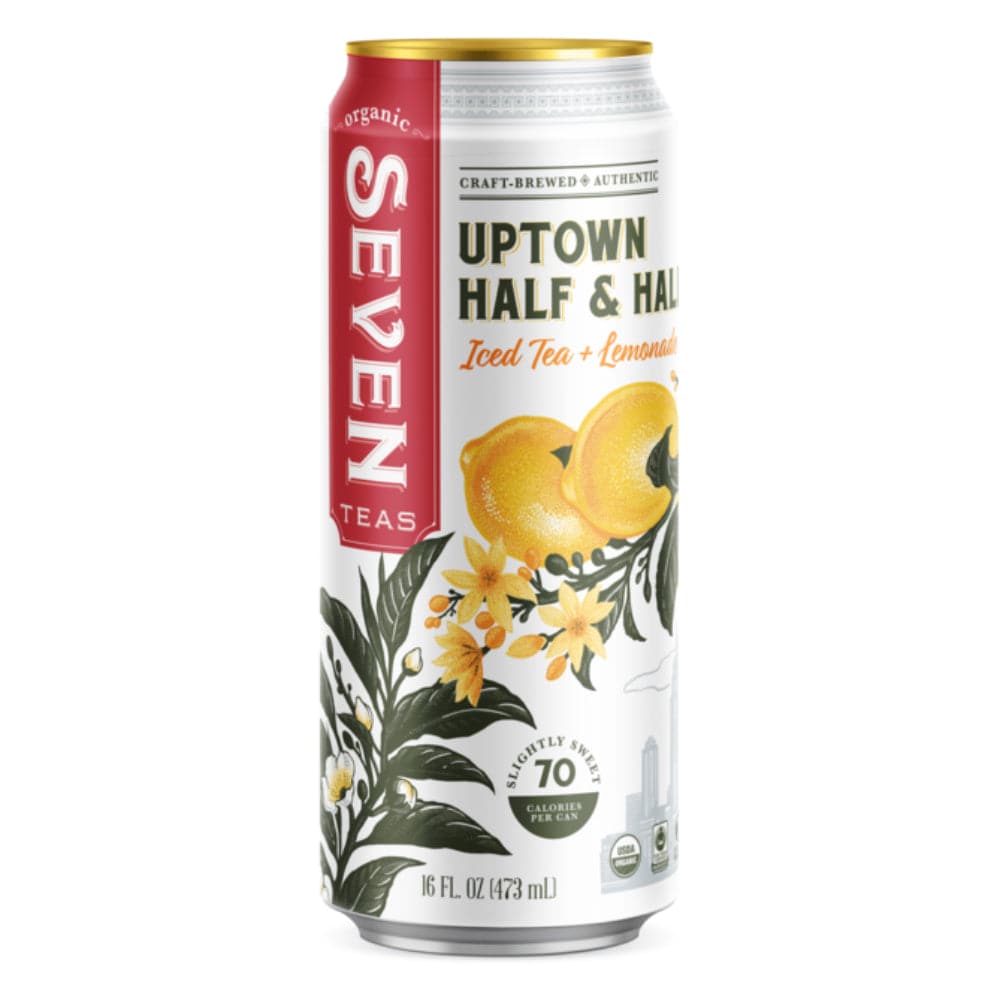 Seven Teas - Half & Half Iced Tea + Lemonade 16 FO - Pack of 12