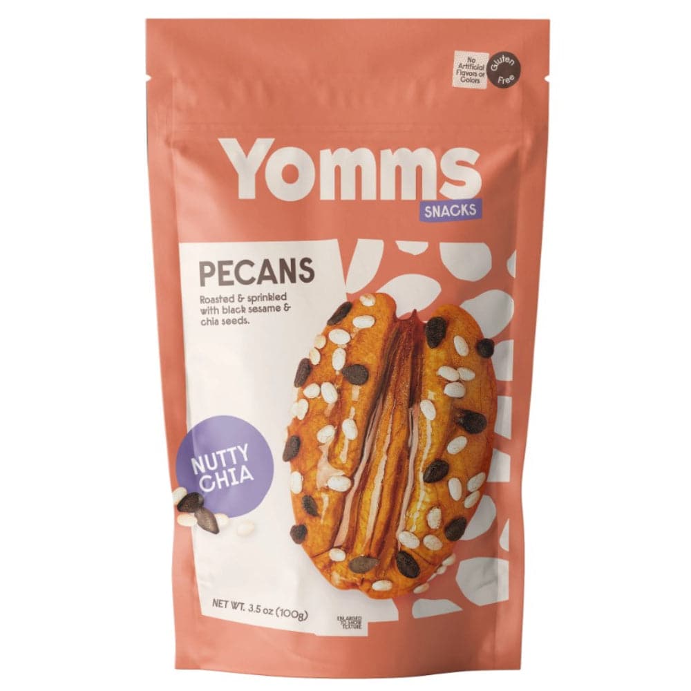 Yomms - Nutty Chia Pecan Nut Snacks