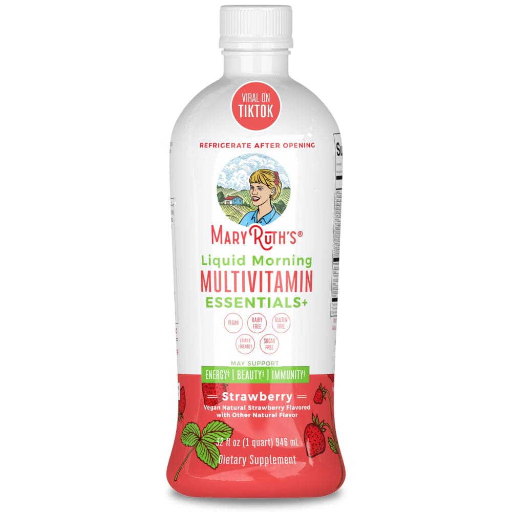 MaryRuth's - Liquid Morning Multivitamin, Strawberry, 32 fl oz