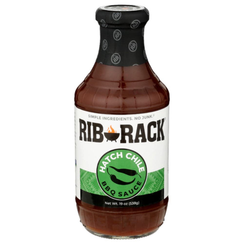 Rib Rack - Hatch Chile BBQ Sauce 19 OZ - (Pack of 6)