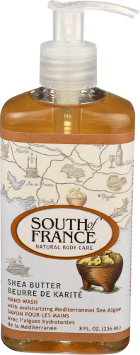 South Of France - Hand Wash Shea Butter, 8 Oz - Pack of 1