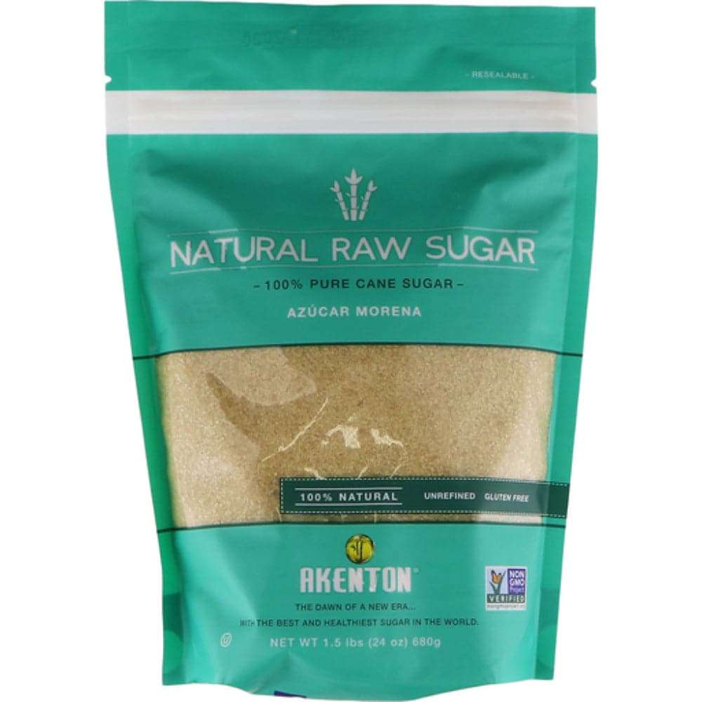 Akenton - Natural Raw Sugar, 24 Oz