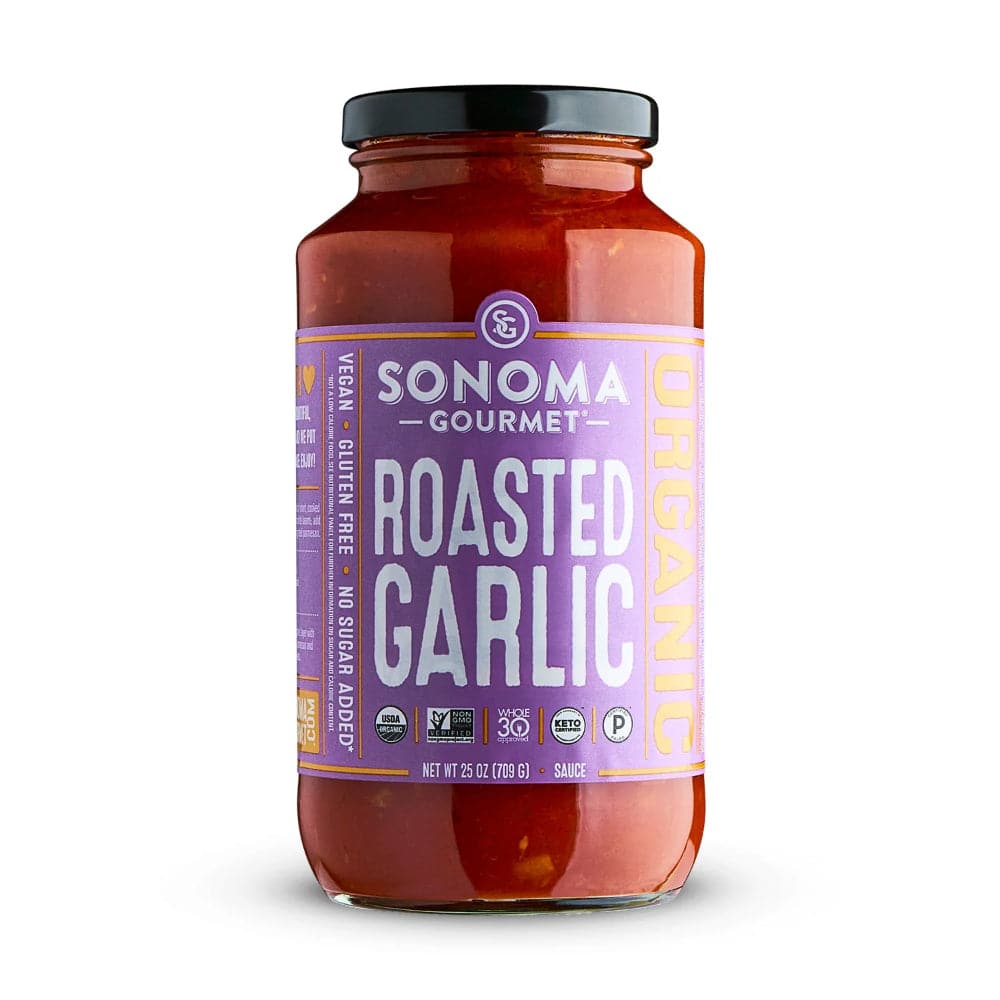 The Sonoma Kitchen - Zinfandel Roasted Garlic Pasta Sauce