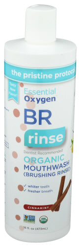 Essential Oxygen - Organic Mouthwash Brushing Rinse Cinnamon