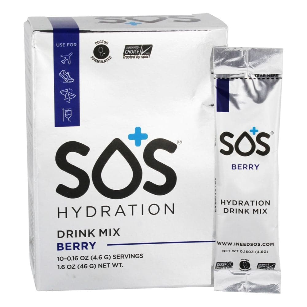 SOS Hydration - Electrolyte Drink mix Berry, 1.6 oz