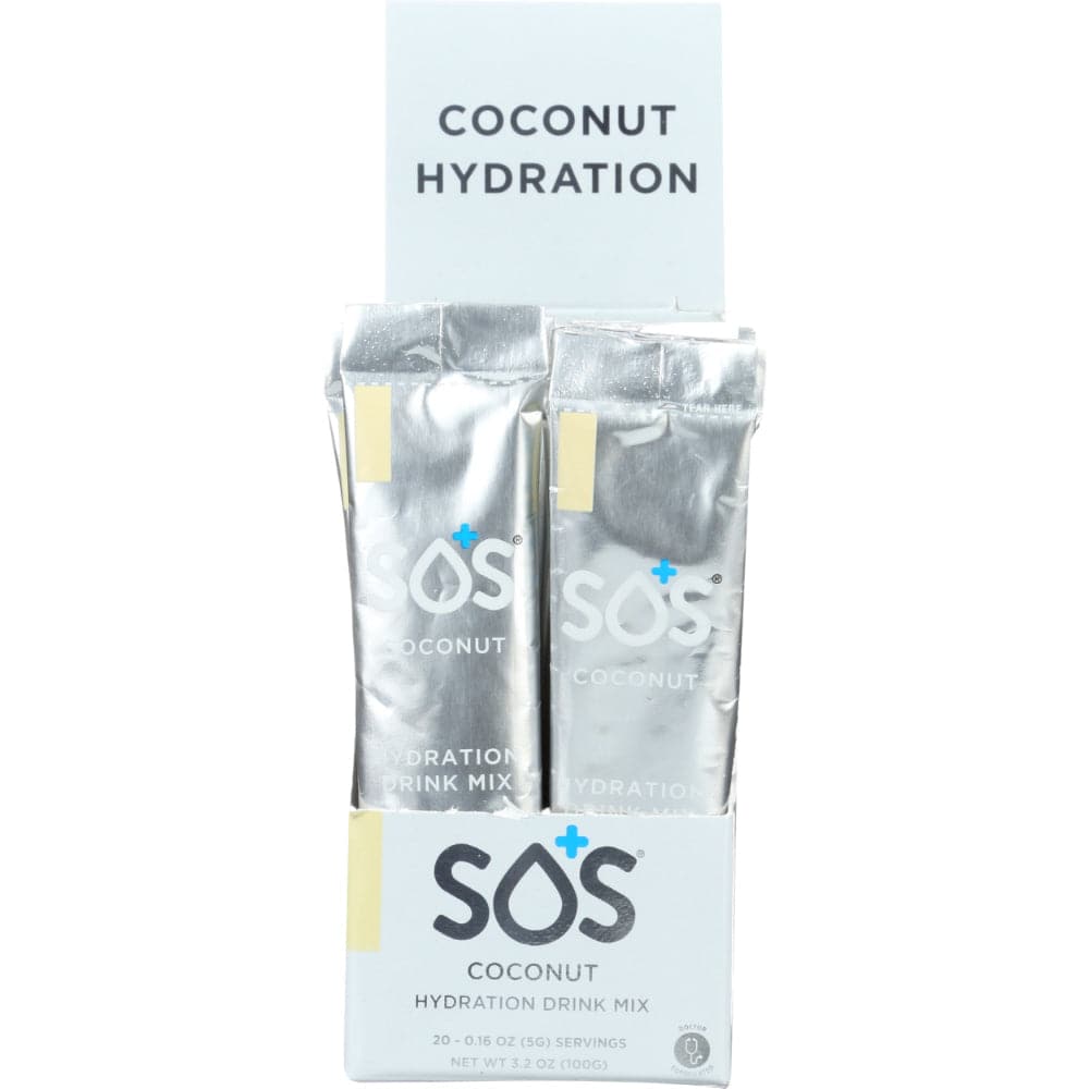 SOS Hydration - Electrolyte Drink mix Coconut, 3.2 oz