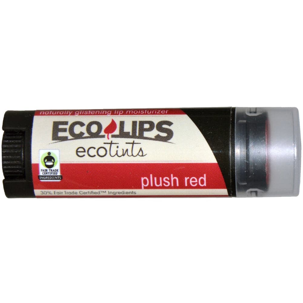 ECO LIPS - Tint Plush Red Lip Balm, 0.15 oz