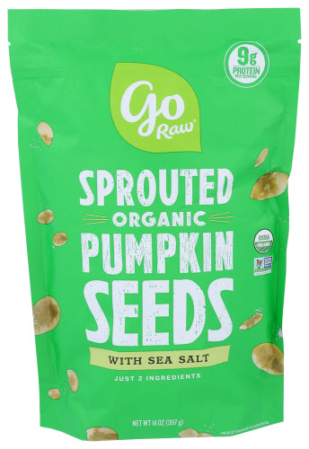 Go Raw - Seed Pumpkin Sprouted Org 14 Oz - Pack Of 6