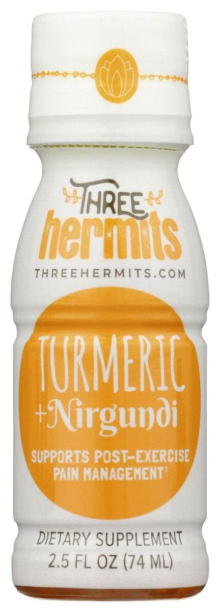 Three Hermits Shot Turmeric Nirgundi, 2.5 Fo | Pack Of 12