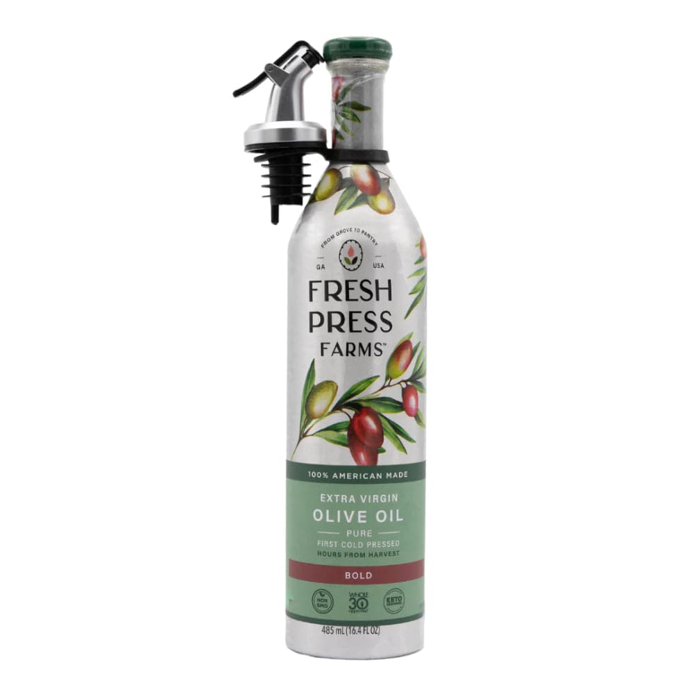 Fresh Press Farms - Bold Extra Virgin Olive Oil 485 ML - (Pack of 6)