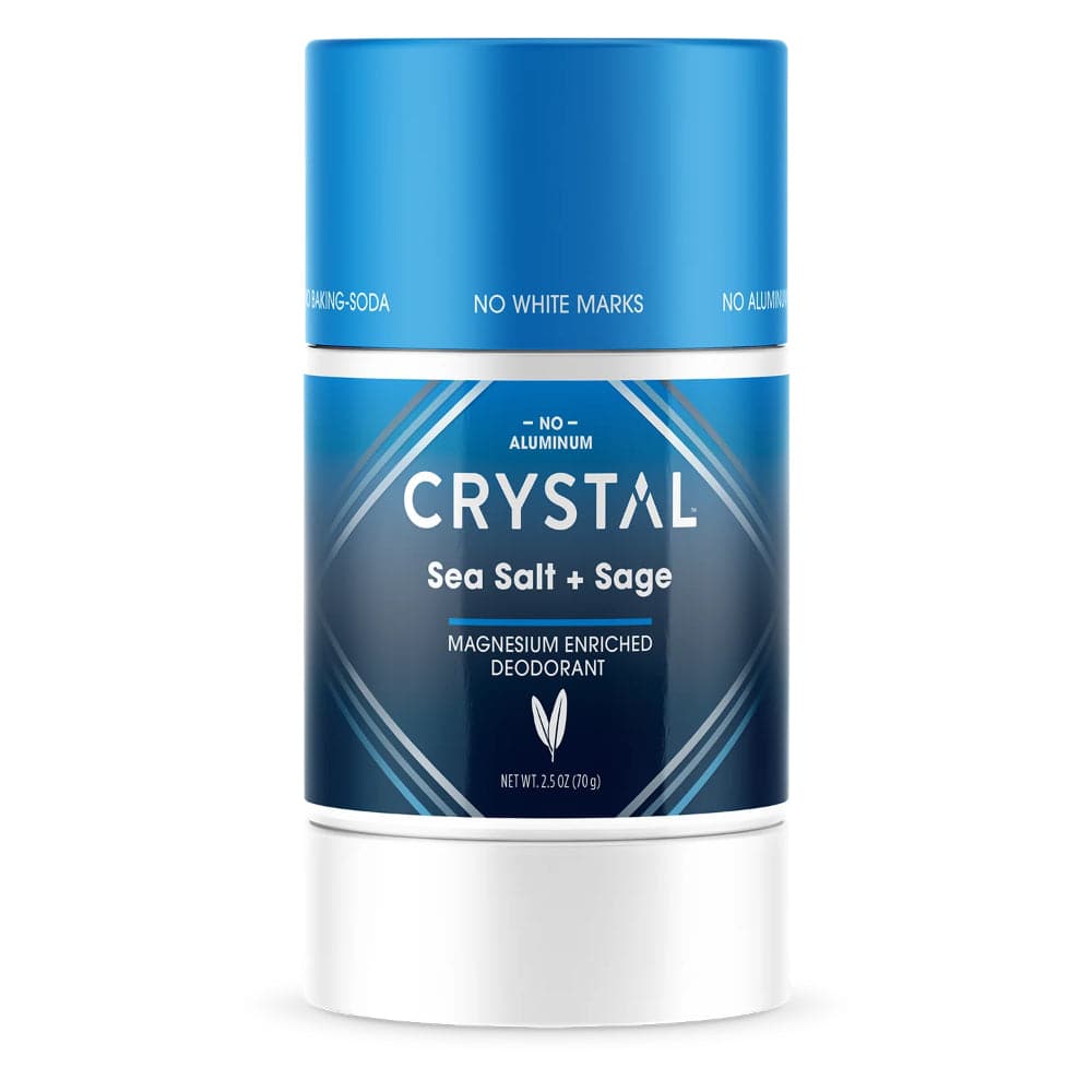 Crystal - Enriched Deodorant Sea Salt + Sage, 2.5 Oz