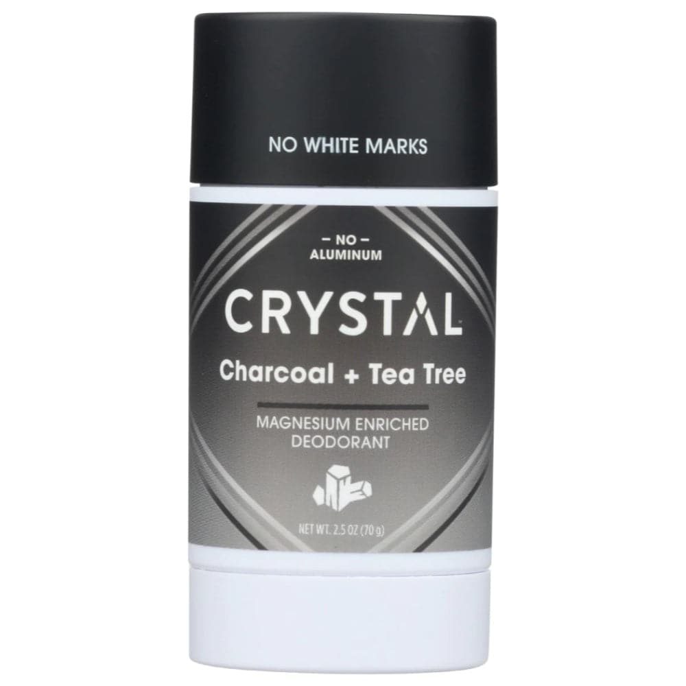 Crystal - Enriched Deodorant Charcoal + Tea Tree, 2.5 Oz