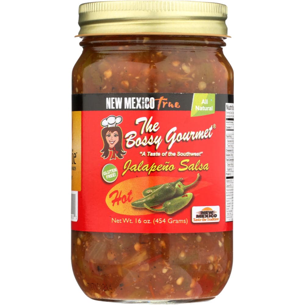 The Bossy Gourmet - All Natural Hot Jalapeno Salsa