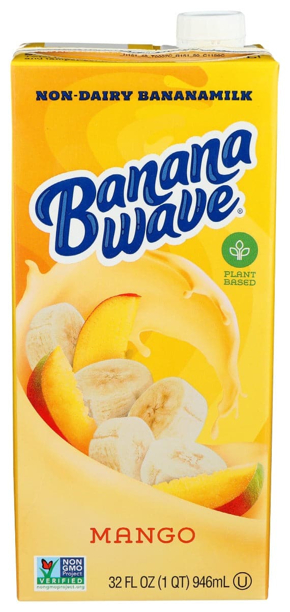 Banana Wave - Mango & Banana Milk, 32 fl oz - Pack of 12