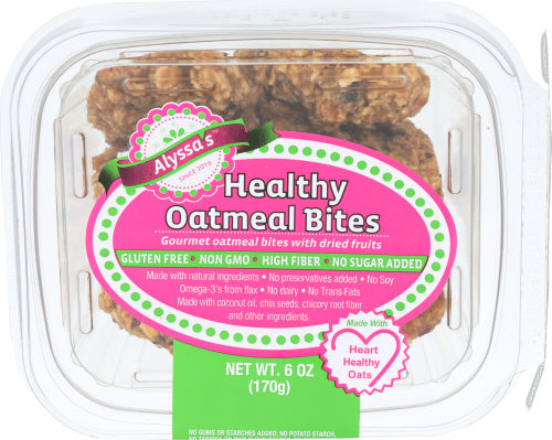 Healthy Oatmeal - Bites Cookie Oatmeal Low Cal 6 Oz - Pack Of 20