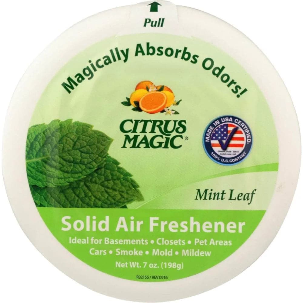 Citrus Magic - Solid Air Freshener Mint Leaf, 7 Oz