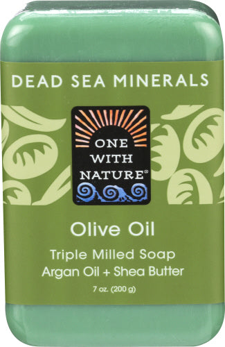 ONE WITH NATURE SOAP BAR OLIVE OIL 7 OZ - Pack of 1