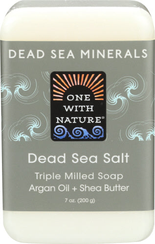 ONE WITH NATURE SOAP BAR DEAD SEA SALT 7 OZ - Pack of 1