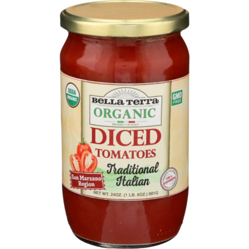 Bella Terra - Diced Italian Plum Tomatoes, 24 oz