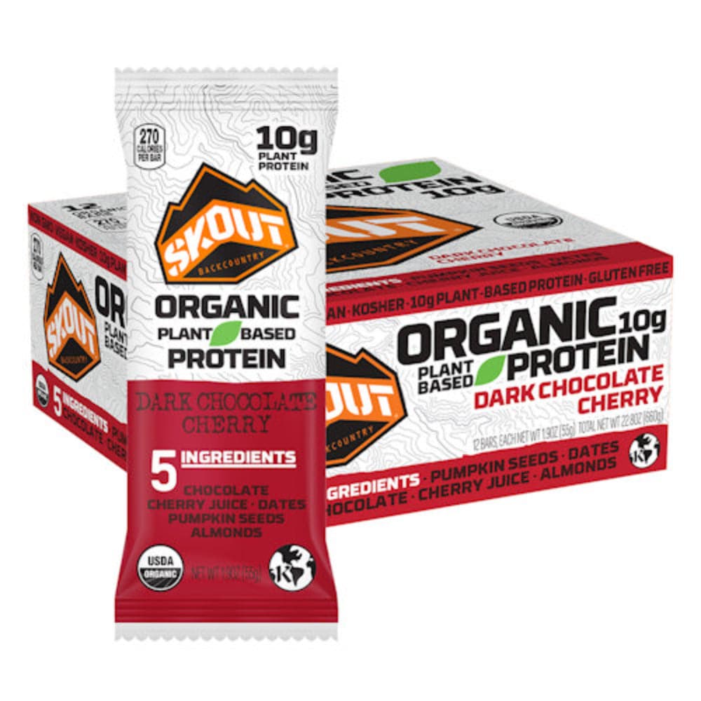 Skout - Dark Chocolate Cherry Organic Protein Bar, 2.2 Oz