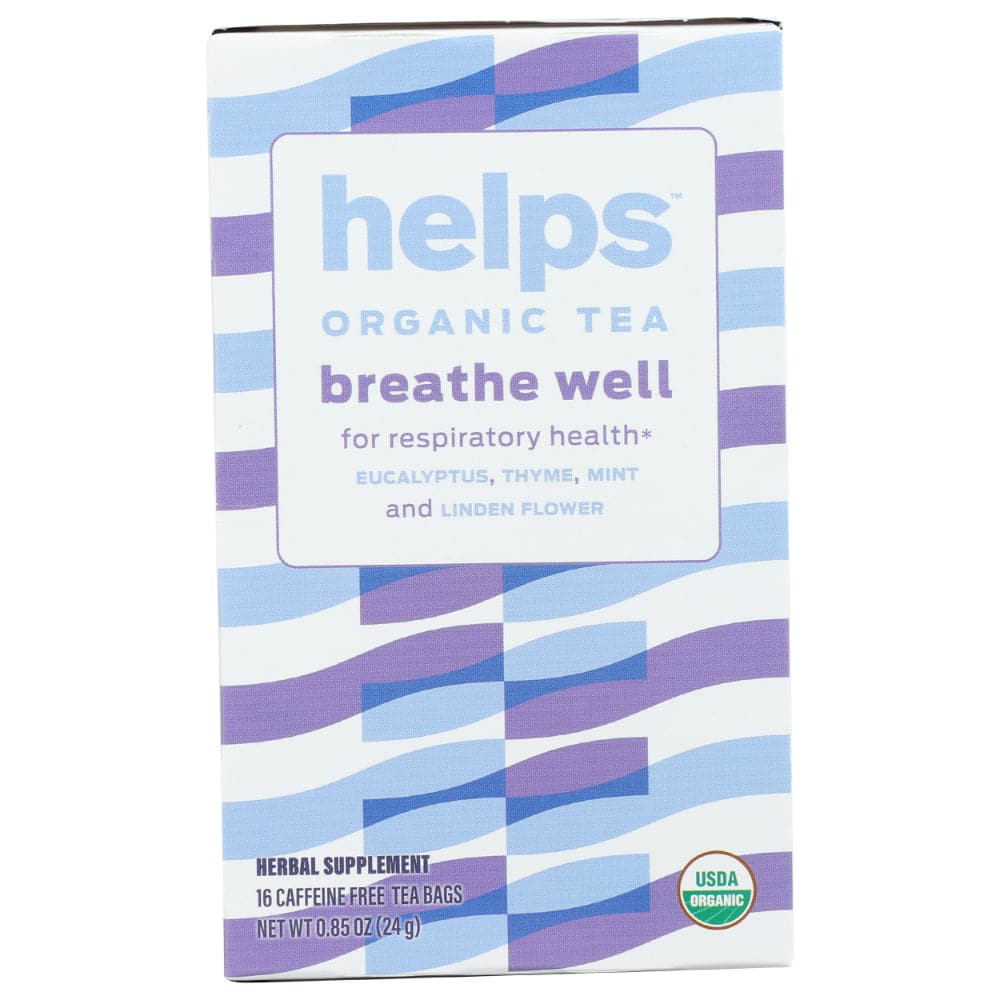 Helps - Organic Tea Breathe Well, Herbal Tea Bags