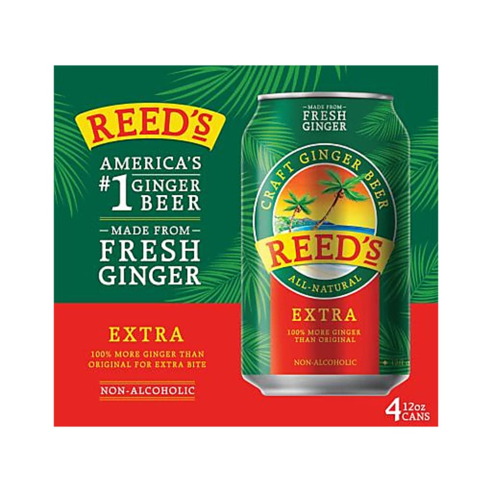 Reeds - Extra Ginger Beer - 12oz 4pack