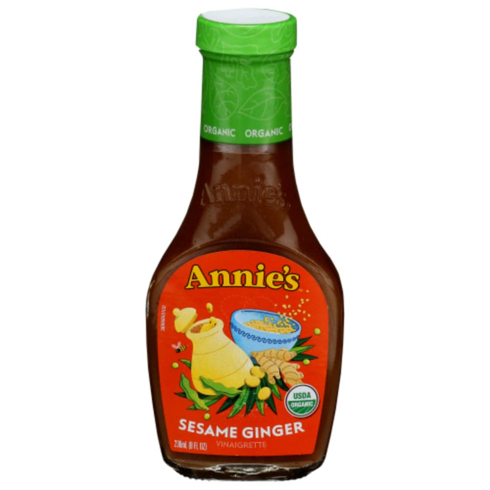 Annie's Homegrown - Organic Sesame Ginger Vinaigrette, 8fl oz