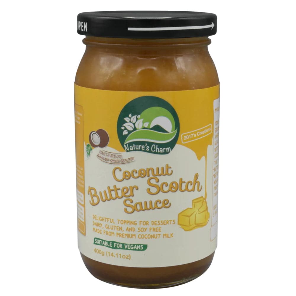 Nature's Charm - Coconut Butter Scotch Sauce - 400g