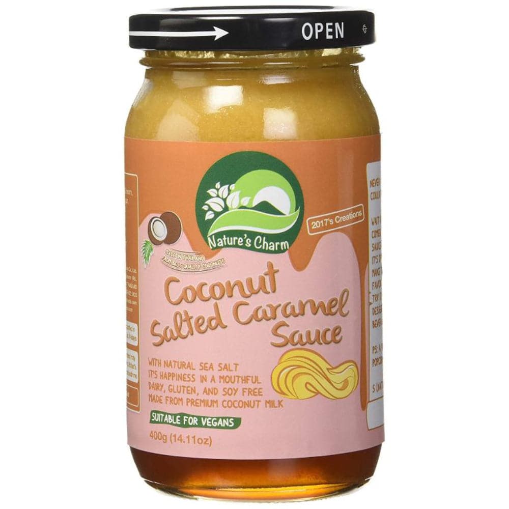 Nature's Charm - Coconut Salted Caramel Sauce - 400g