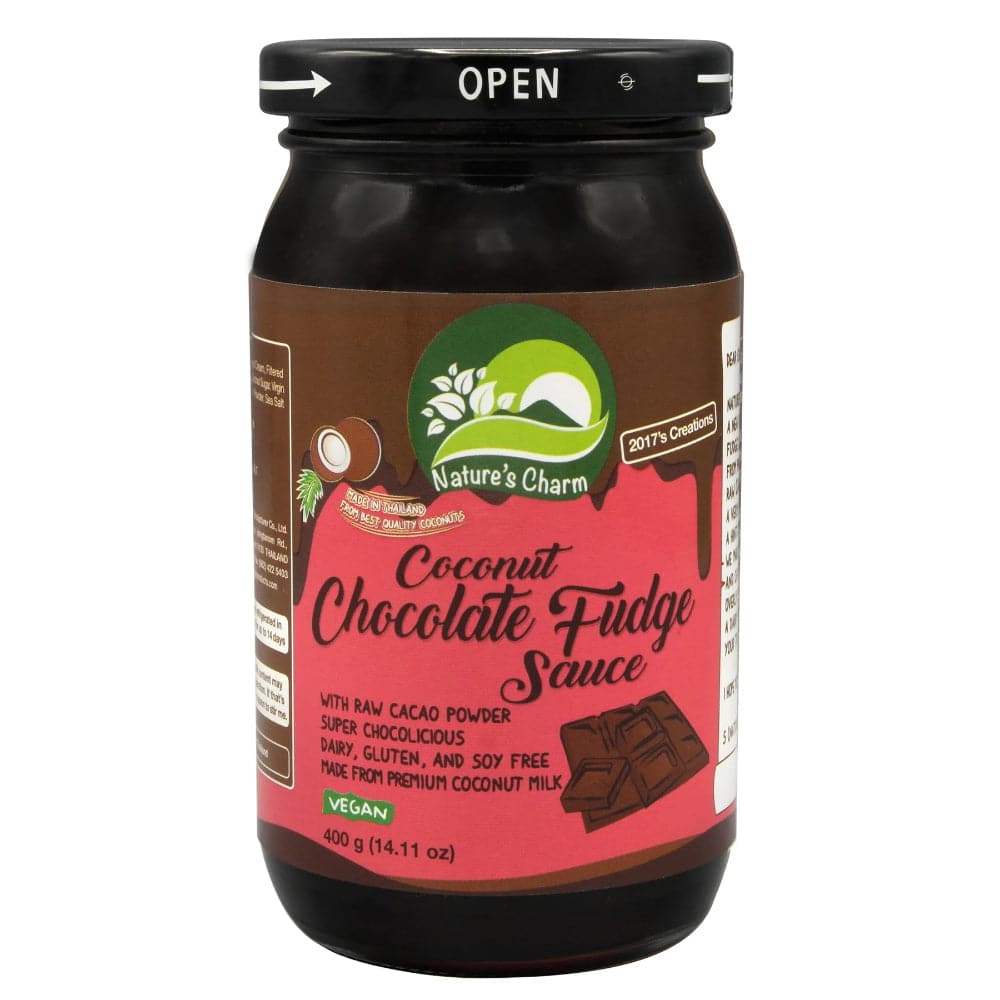 Nature's Charm - Coconut Chocolate Fudge Sauce - 400g