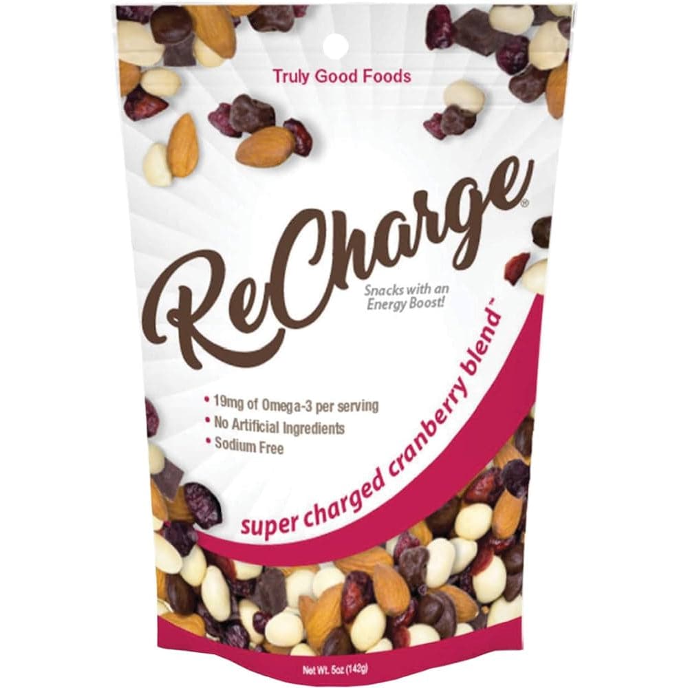 Recharge - Snack Mix Supercharged Cranberry - 5oz