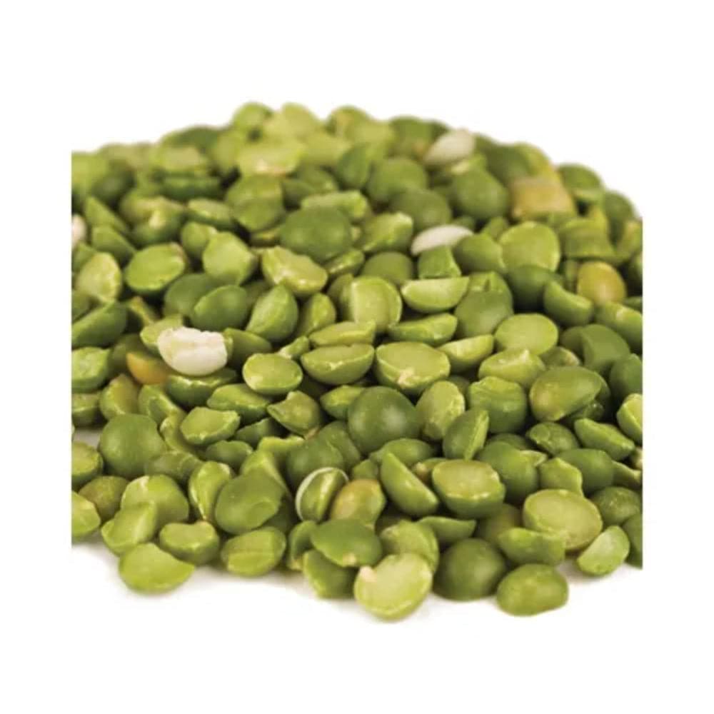 BULK EB - Organic Lentils Green Split, 25 Lbs