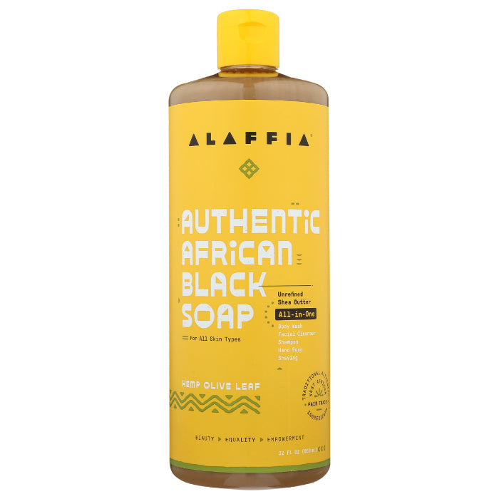 Alaffia - Wash All In One Hemp Oil, 32 Fo - Pack of 1