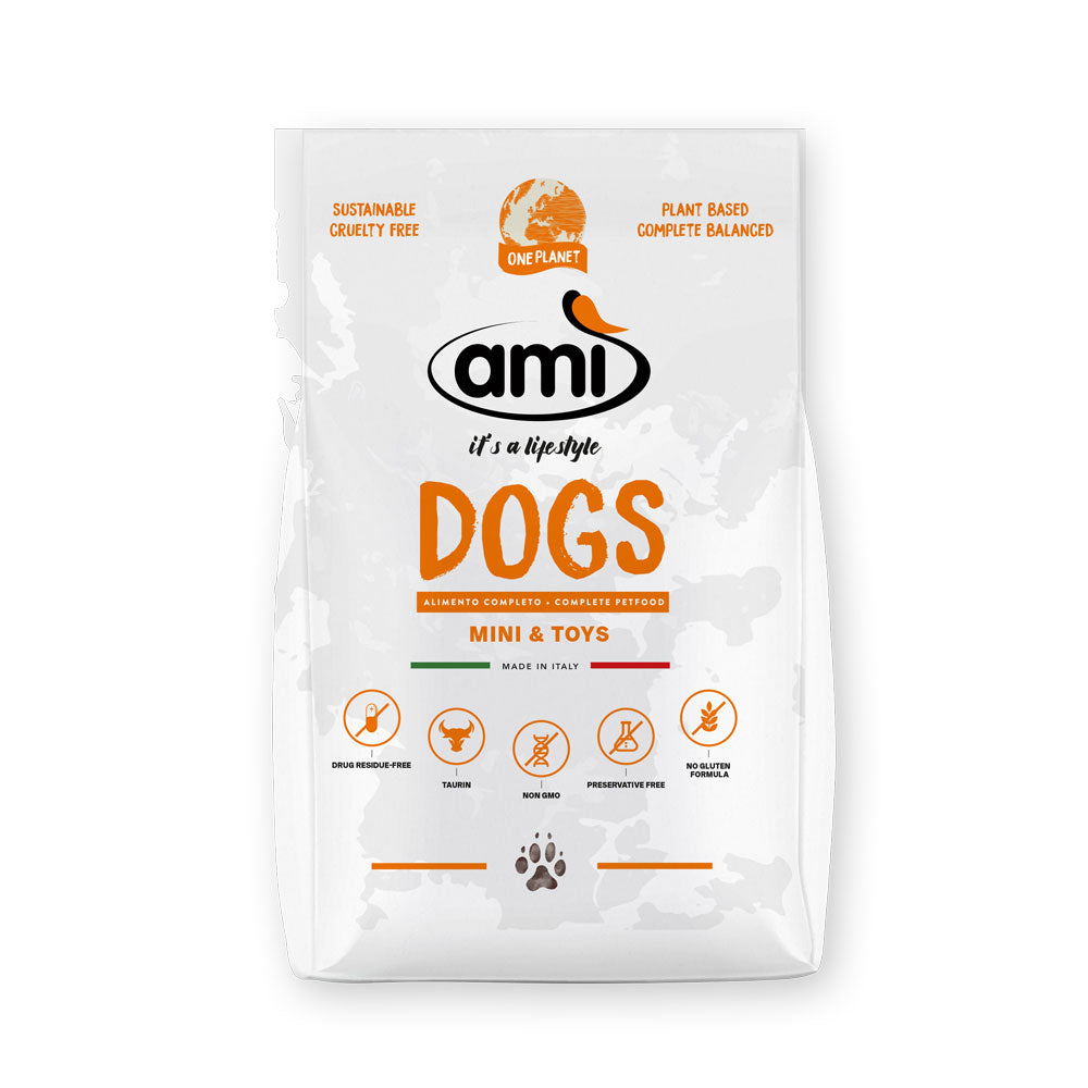 Ami - Plant-Based Dog Food - Small Kibble, 3kg (6.6lb)