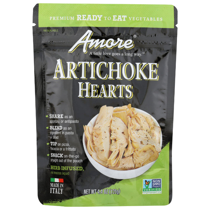 Amore - Artichoke Hearts, 4.4 Oz - Pack of 10