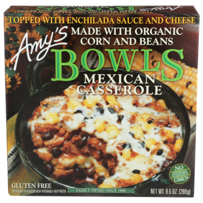 Amy's - Bowl Mexican Casserole GF, 9.5 Oz - Pack Of 12