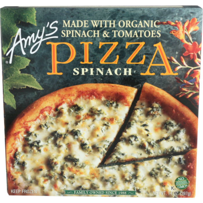 Amy's - Pizza Spinach, 14 Oz - Pack Of 8