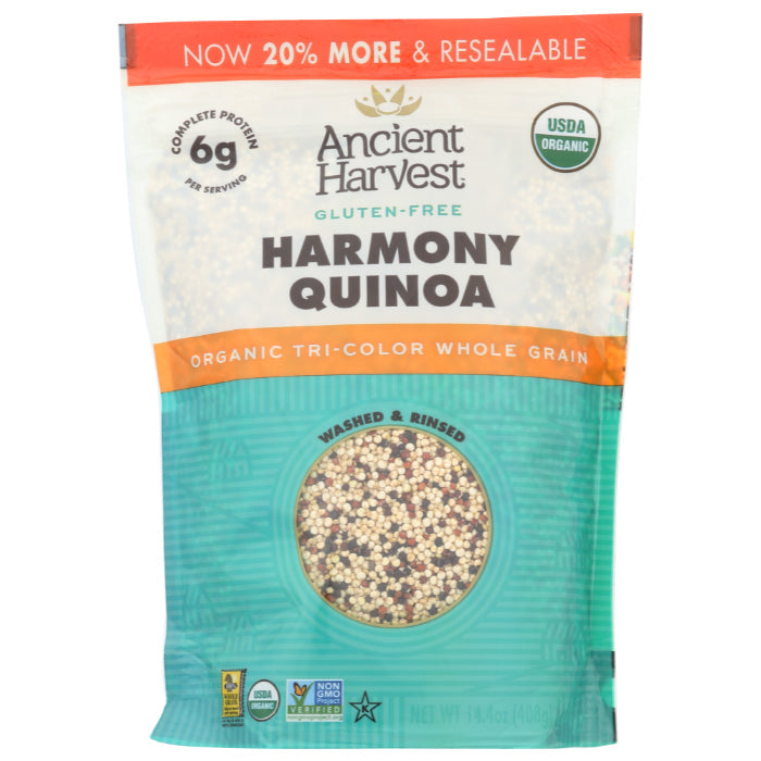 Ancient Harvest - Quinoa Gluten-Free Harmony Organic, 14.4 Oz - Pack Of 12