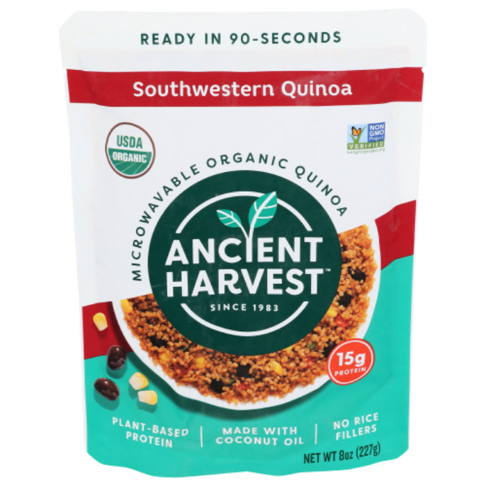 Ancient Harvest - Quinoa Southwestern Organic, 8 Oz - Pack Of 8