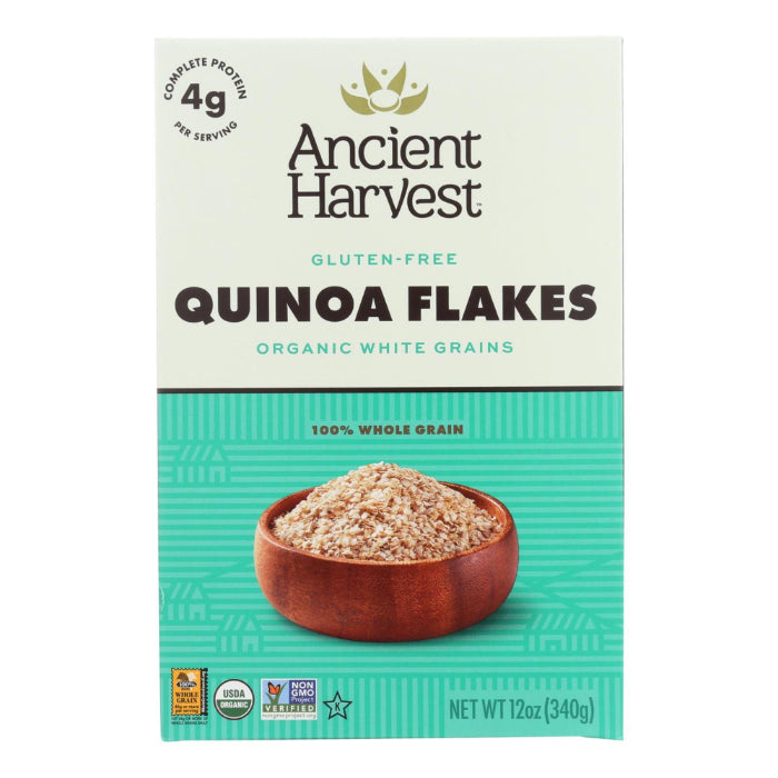 Ancient Harvest - Quinoa Gluten-Free Whole Grain Flakes Organic, 12 Oz - Pack Of 12