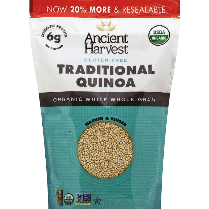 Ancient Harvest - Quinoa Gluten-Free Whole Grain Organic, 14.4 Oz - Pack Of 1